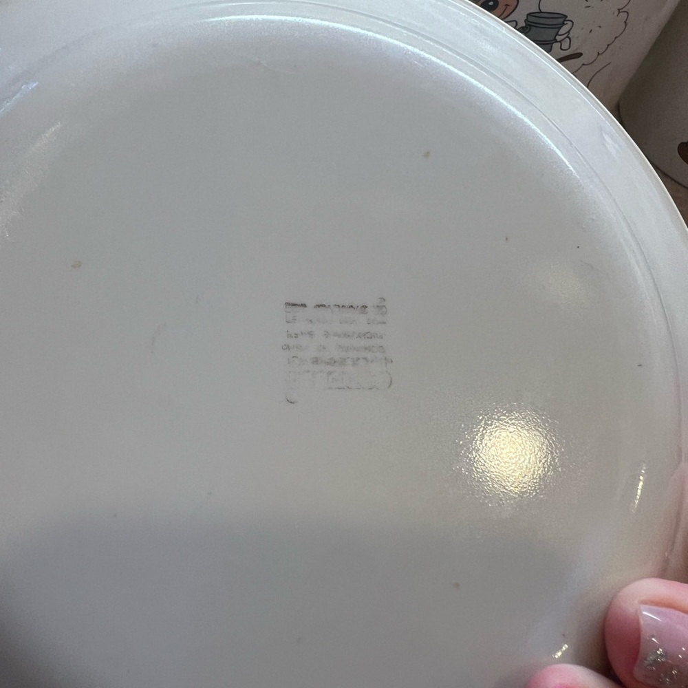 Set of 6 CORELLE CALICO ROSE 7.25 Salad or Bread small plates - Picture 16 of 16